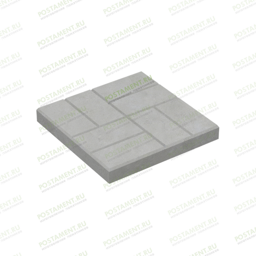 Тротуарная плитка для укладки на могилу 60001