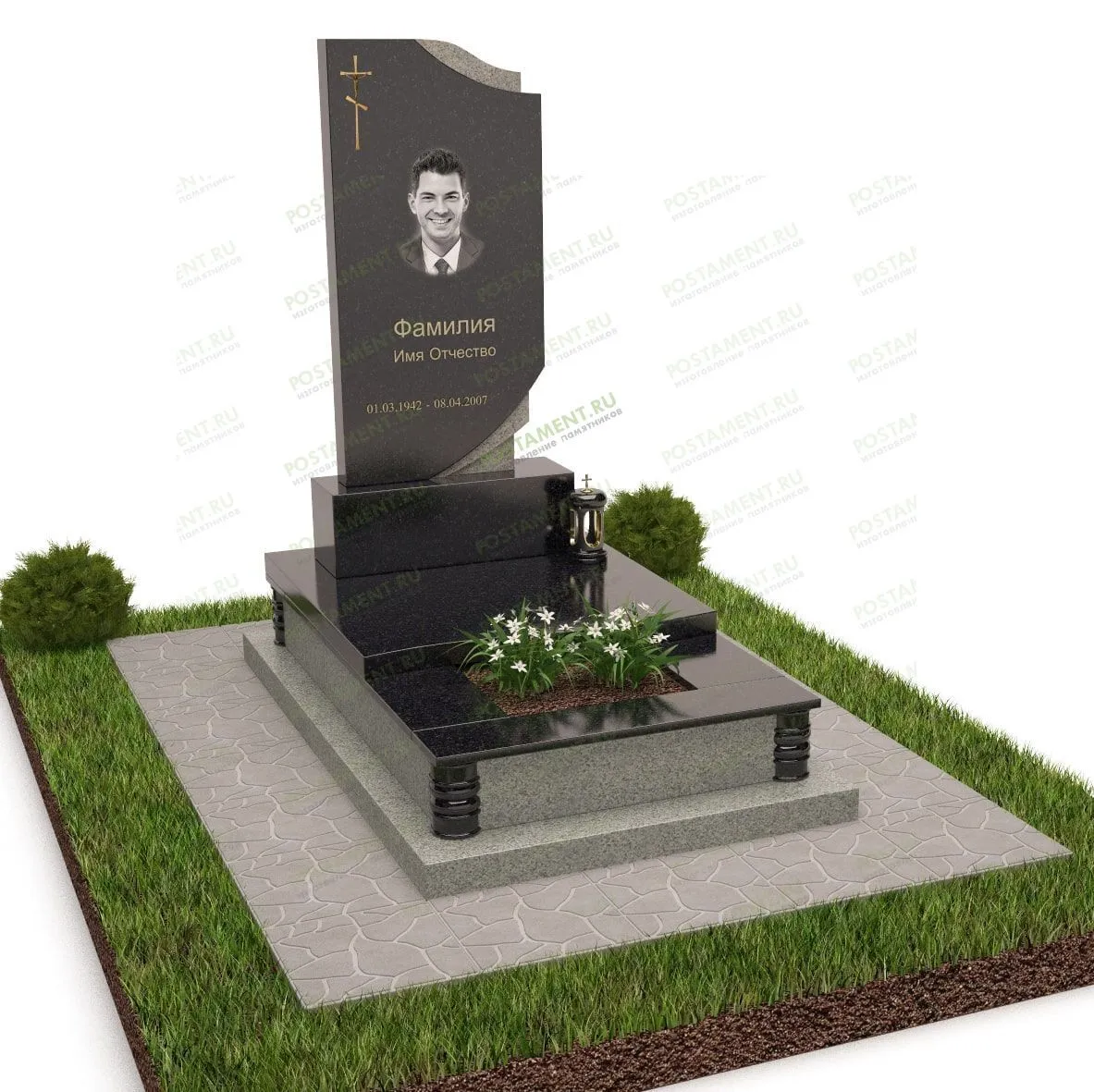Мемориальный комплекс для мужчины 18890