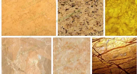 Памятники из желтого мрамора