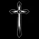 Крест католический изображение на памятник 93028