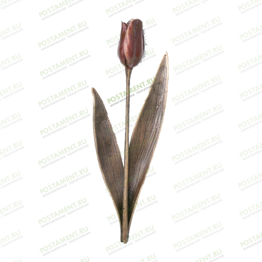 Тюльпан из бронзы на памятник 82030