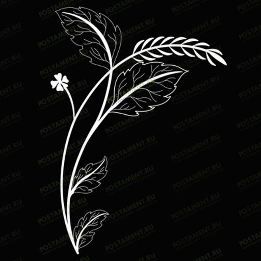 Веточка для оформление памятника 95007