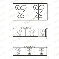 Ограда сварная 30008