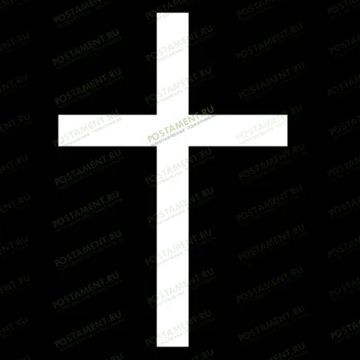 Крест четырехконечный на памятник 93025