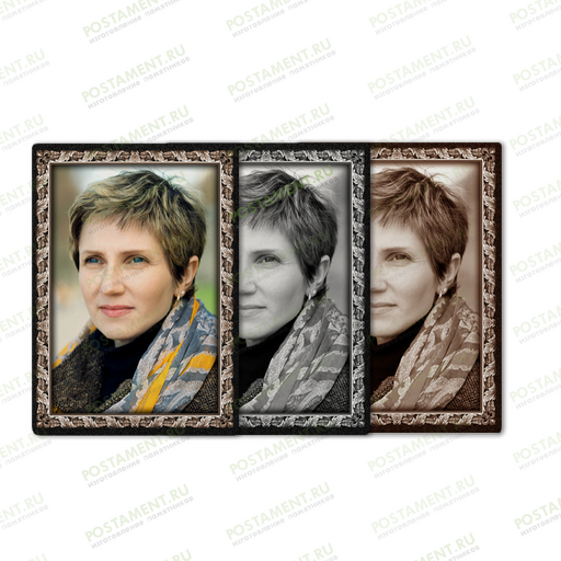 фотокерамика на памятник прямоугольная 91833