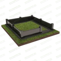 Цоколь на могилу 22110