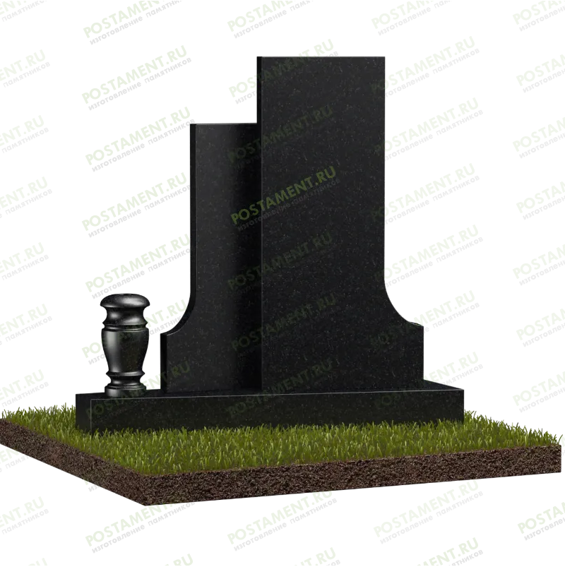 Угловой составной памятник