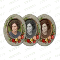 Керамика овальная на памятник 91819