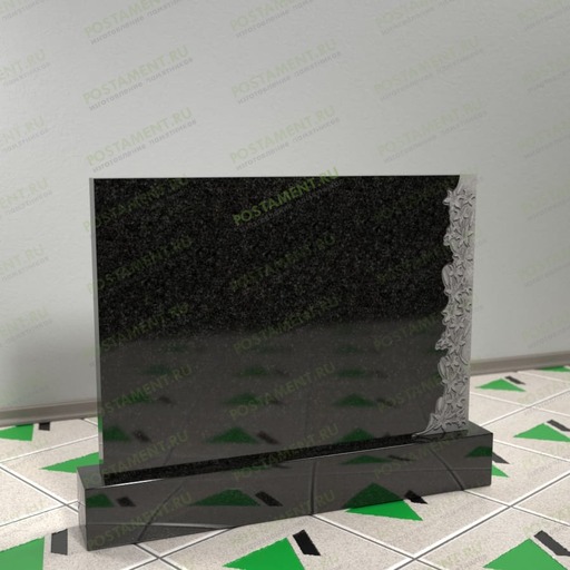 Памятник с цветами 17647