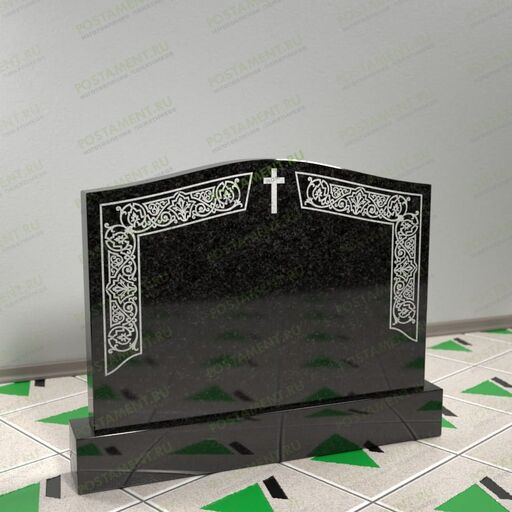 Памятник семейный с орнаментом 15209