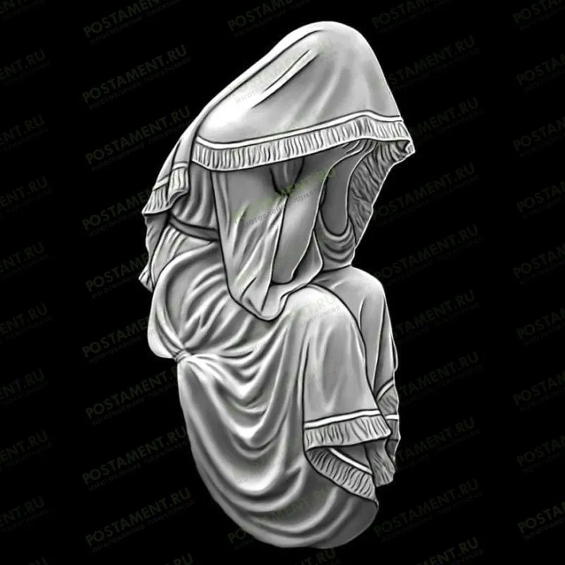 Скорбящая Дева Мария на памятник