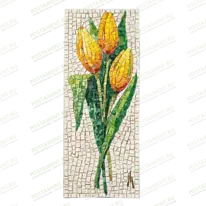 Мозаика с тюльпанами на памятник 82607