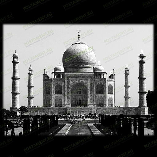 Тадж-Махал рисунок на памятник 97038