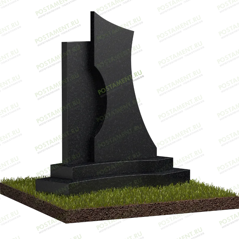 Составное надгробие на кладбище