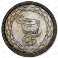 Значок медика на памятник 91931