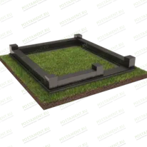 Цоколь на могилу 22104