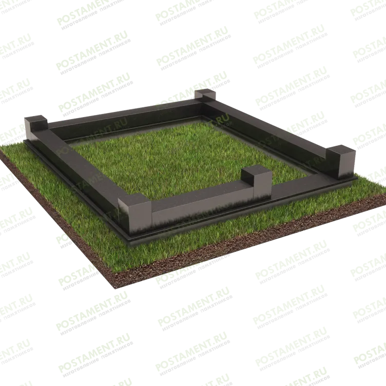 Цоколь на могилу 22104