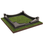 Цоколь на могилу 22123