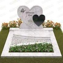 Мемориальный комплекс с сердцем № 18838