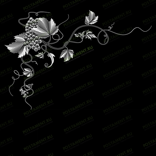 виноград уголок на памятник