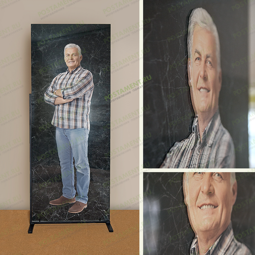 Барельеф на памятник из керамики