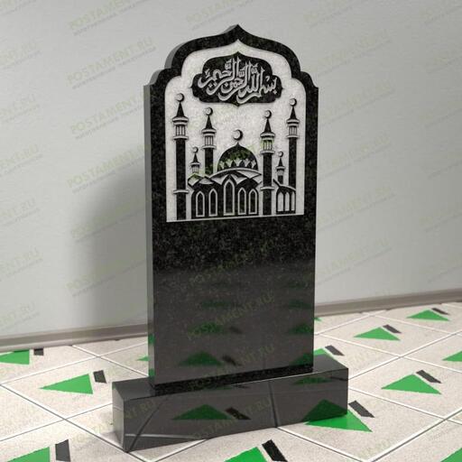 Памятник с мечетью на могилу 12811