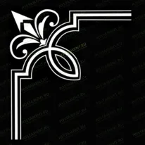 Виньетка с орнаментом 96012