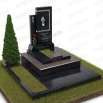 Мемориальный комплекс с надгробной плитой № 18834