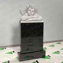 Памятник с ангелочком № 13911