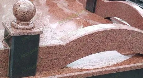 Гранитные ограды на могилу