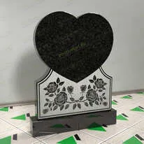 Памятник-сердце на могилу № 16307