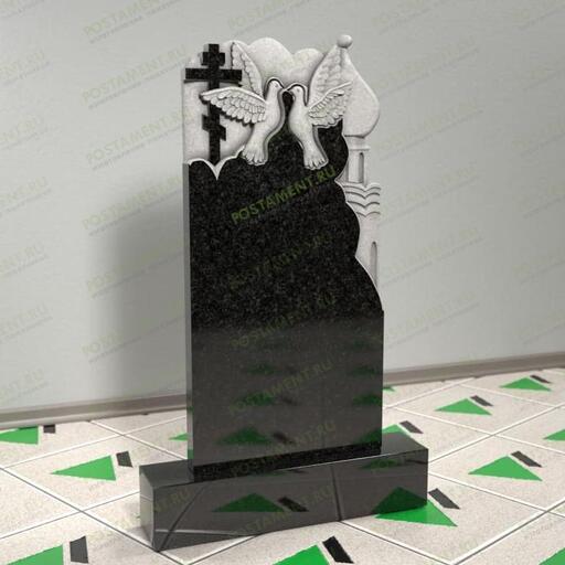 Памятник с куполами на могилу 12730