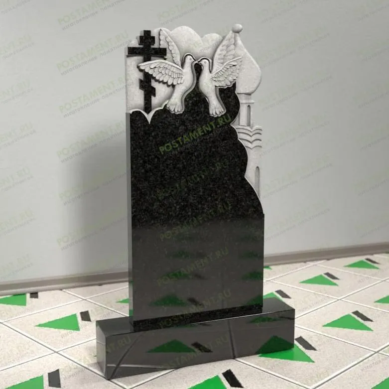 Памятник с куполами на могилу 12730
