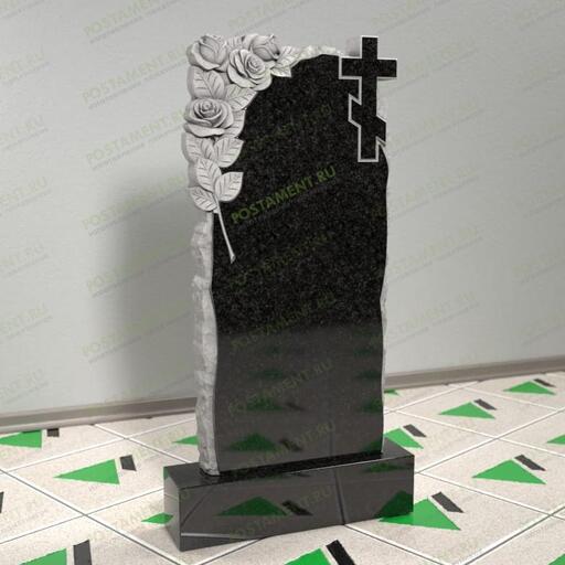 Розы гранитные на могилу из гранита 12563