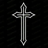 Крест 4-хконечный 93027