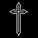 Крест католический гравировка на памятник 93027
