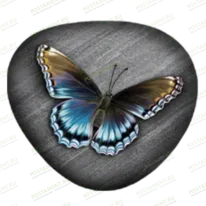 Бабочка из керамики на памятник 91975