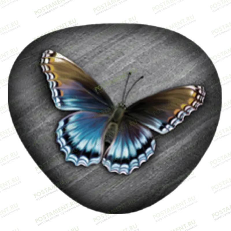 Бабочка из керамики на памятник 91975