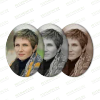 Керамика овал на памятник 91802