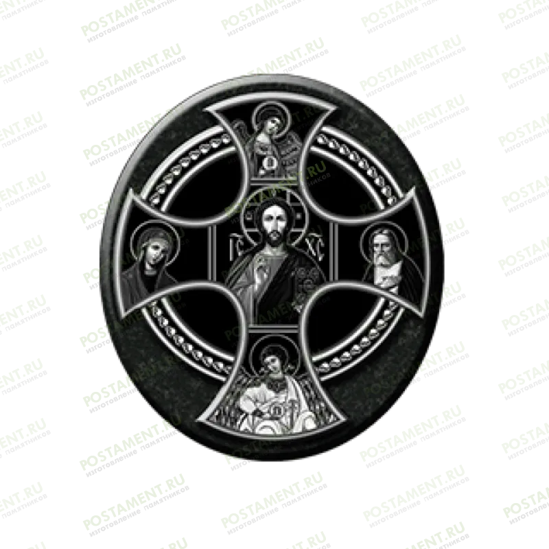 Крест из керамики на памятник 91999