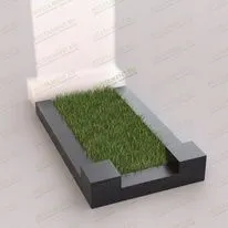 Цветник из гранита 81030