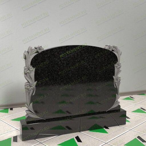 Памятник с цветами 17671