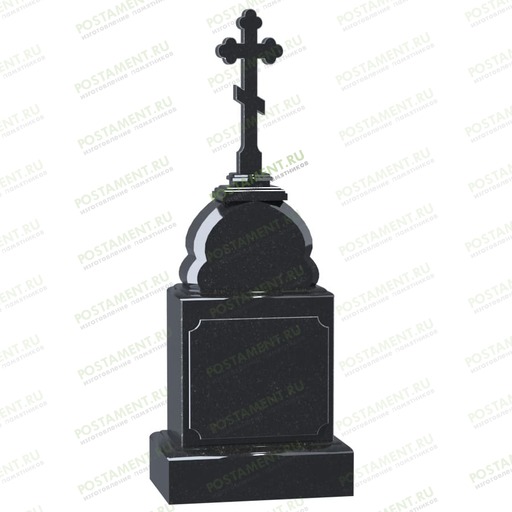 Памятник-голгофа с крестом на могилу