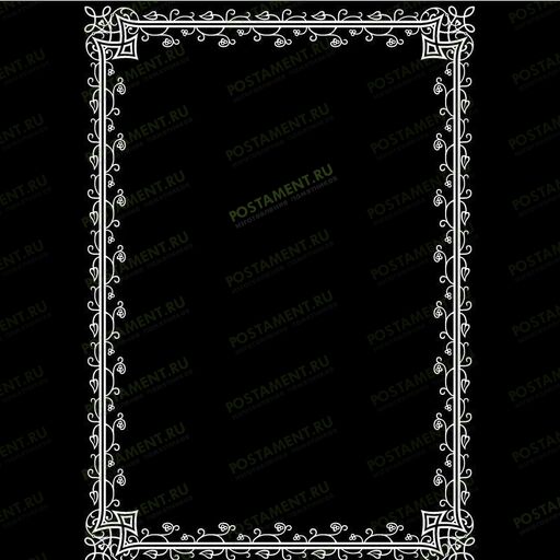 Рамка на памятник гравировка 91247