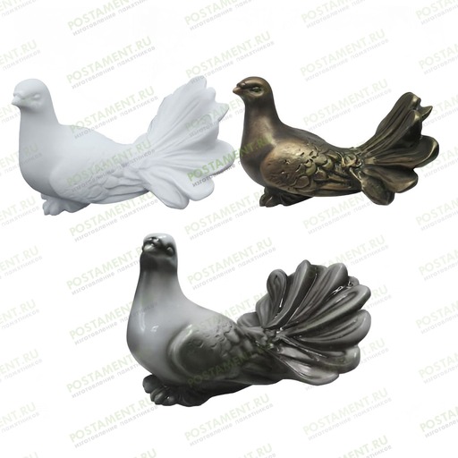 Голубь на памятник из акрила 82239