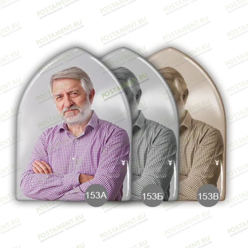 Керамика на памятник в форме купола 91864