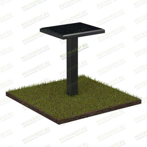 Небольшой столик из гранита на могилу 51009