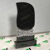 Памятник с цветами № 12639