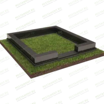 Цоколь на могилу недорогой 22103