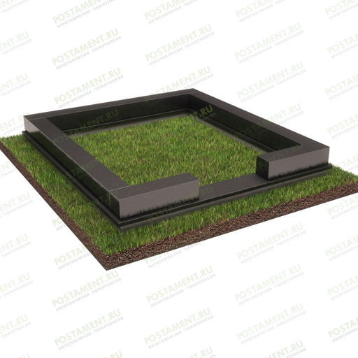 Цоколь на могилу недорогой 22103